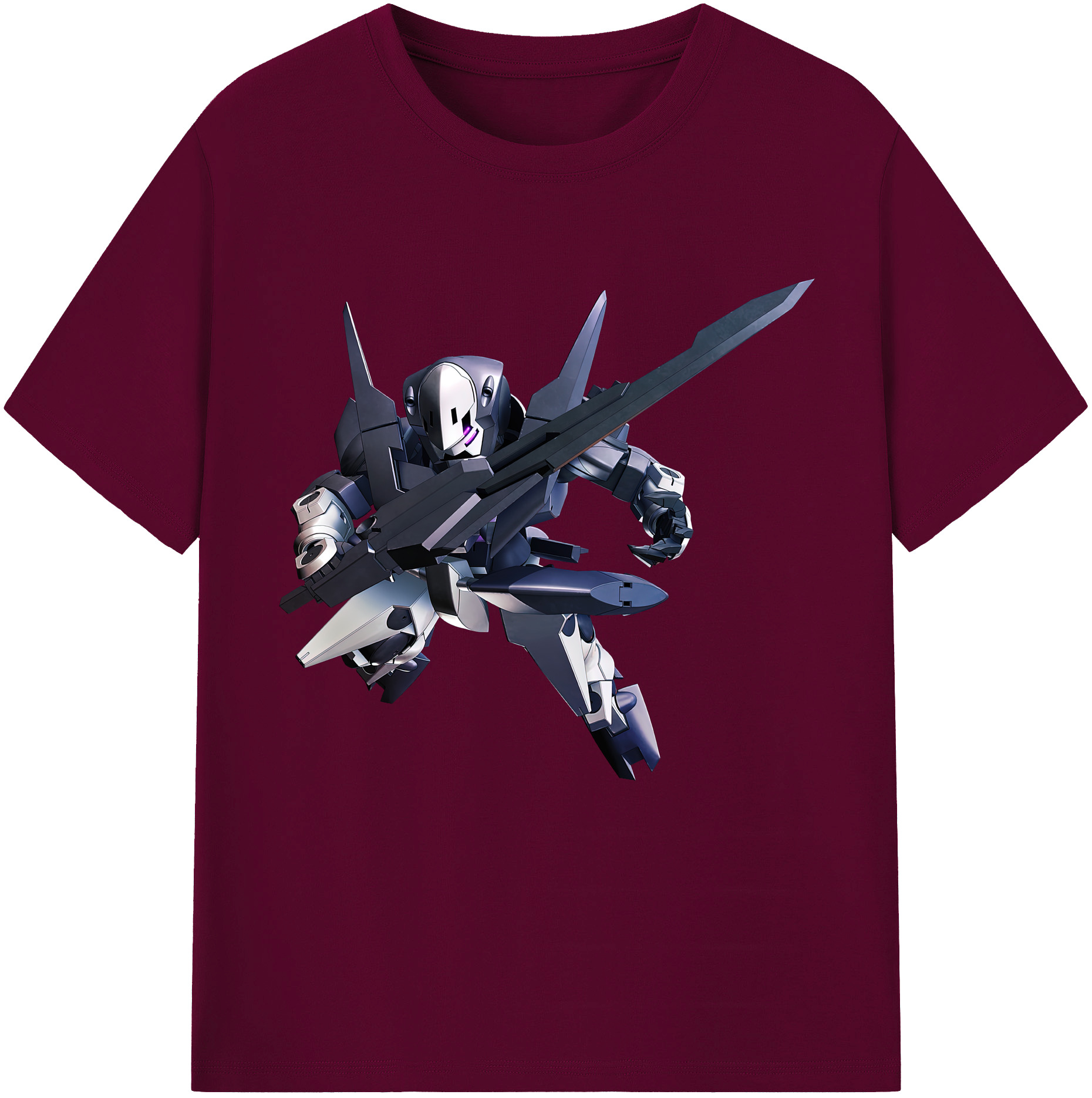 （画像用） 機動戦士ガンダム Mobile Suit Gundam レディースカジュアルプリントTシャツ（綿100％）